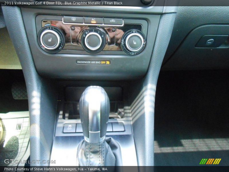 Blue Graphite Metallic / Titan Black 2011 Volkswagen Golf 4 Door TDI