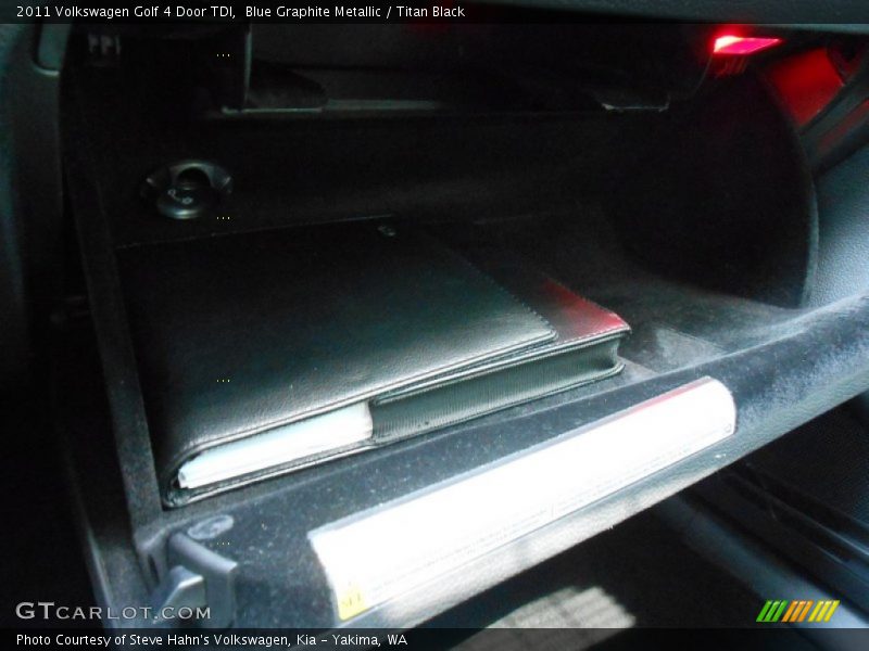 Blue Graphite Metallic / Titan Black 2011 Volkswagen Golf 4 Door TDI