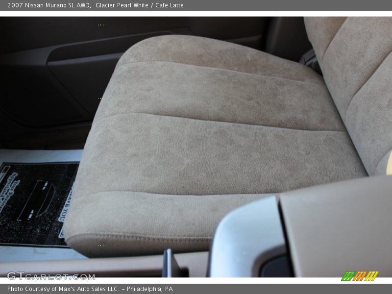 Glacier Pearl White / Cafe Latte 2007 Nissan Murano SL AWD
