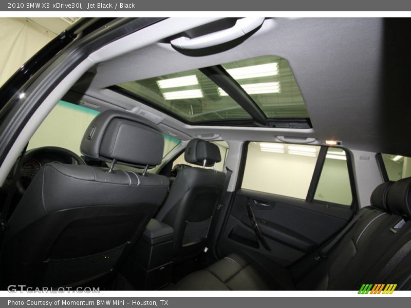 Jet Black / Black 2010 BMW X3 xDrive30i
