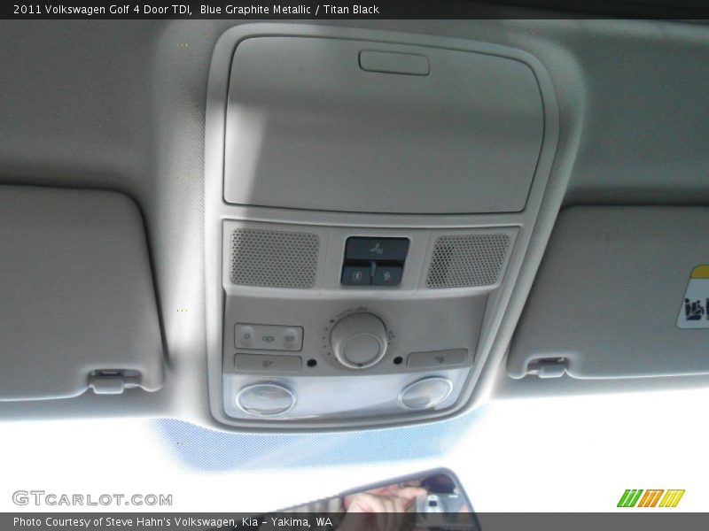 Blue Graphite Metallic / Titan Black 2011 Volkswagen Golf 4 Door TDI