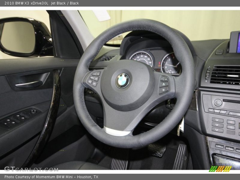Jet Black / Black 2010 BMW X3 xDrive30i