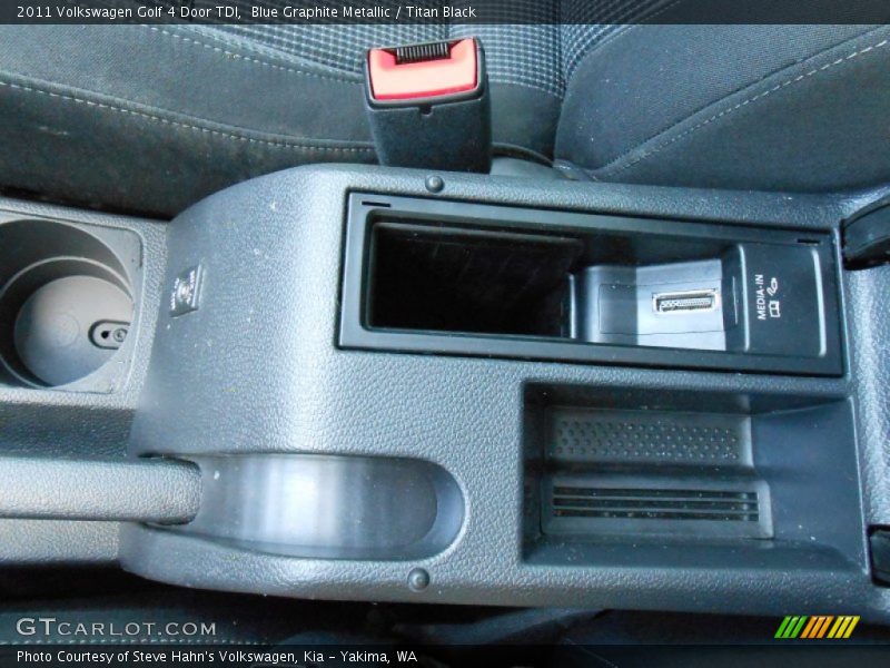 Blue Graphite Metallic / Titan Black 2011 Volkswagen Golf 4 Door TDI