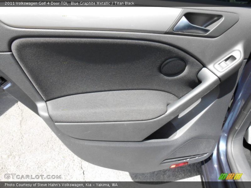 Blue Graphite Metallic / Titan Black 2011 Volkswagen Golf 4 Door TDI