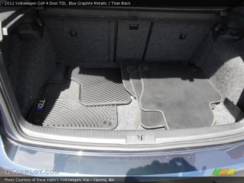 Blue Graphite Metallic / Titan Black 2011 Volkswagen Golf 4 Door TDI
