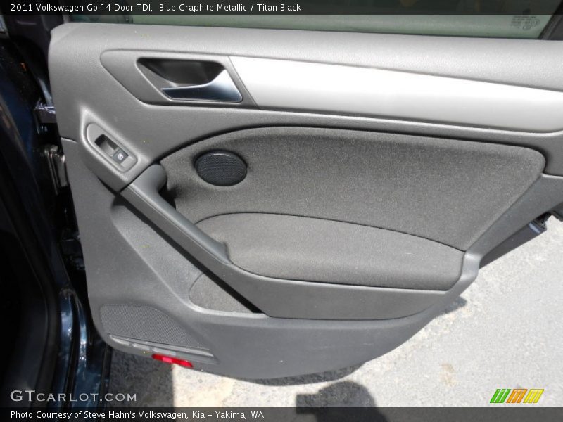 Blue Graphite Metallic / Titan Black 2011 Volkswagen Golf 4 Door TDI