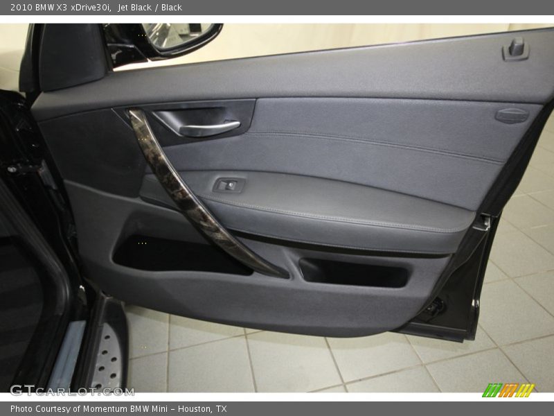 Jet Black / Black 2010 BMW X3 xDrive30i