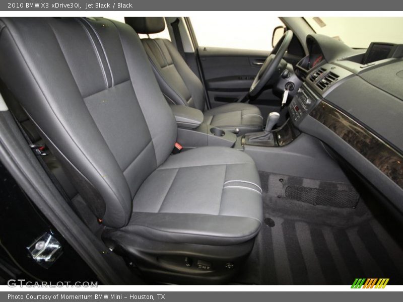 Jet Black / Black 2010 BMW X3 xDrive30i
