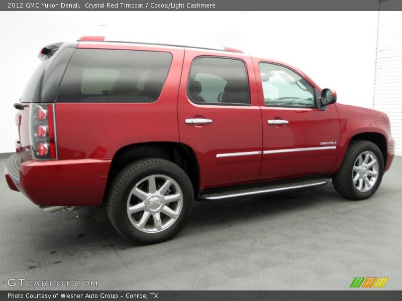 Crystal Red Tintcoat / Cocoa/Light Cashmere 2012 GMC Yukon Denali