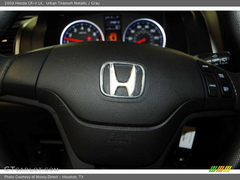 Urban Titanium Metallic / Gray 2009 Honda CR-V LX