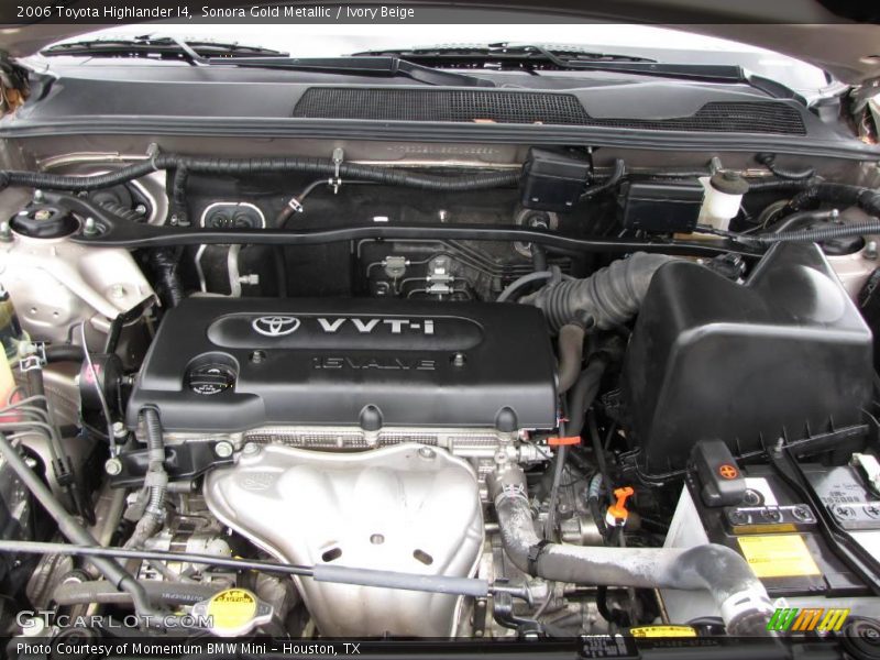 Sonora Gold Metallic / Ivory Beige 2006 Toyota Highlander I4