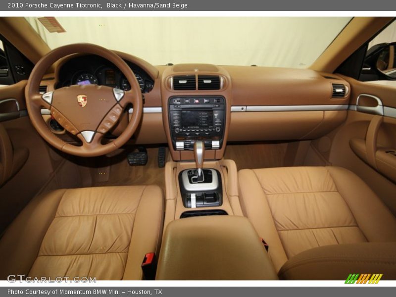 Dashboard of 2010 Cayenne Tiptronic