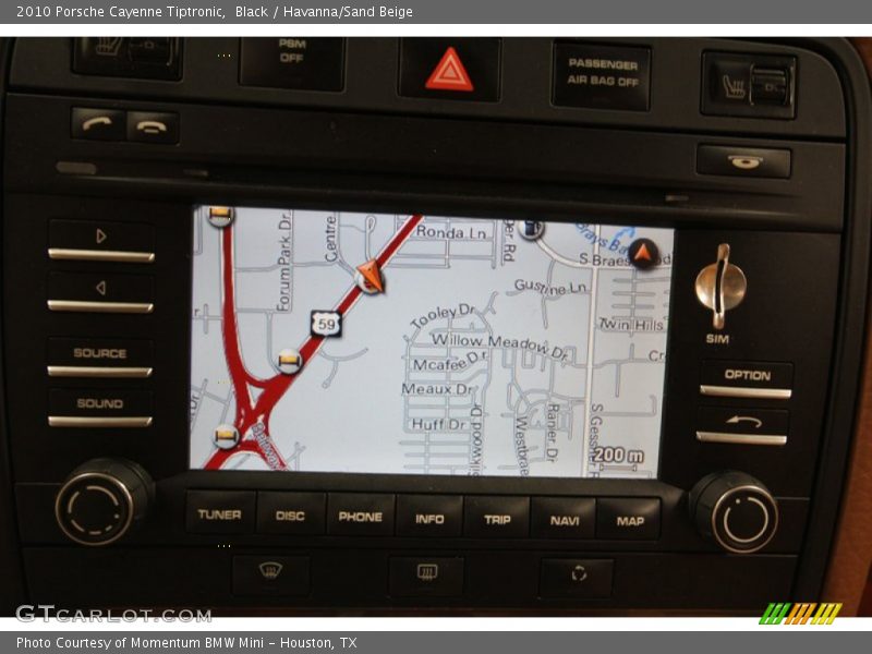 Navigation of 2010 Cayenne Tiptronic