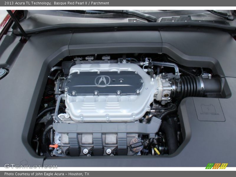 Basque Red Pearl II / Parchment 2013 Acura TL Technology