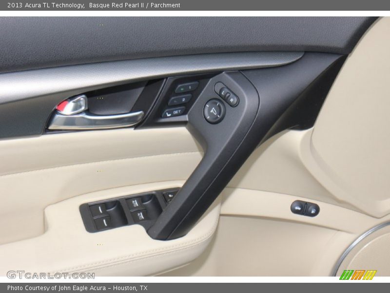 Basque Red Pearl II / Parchment 2013 Acura TL Technology