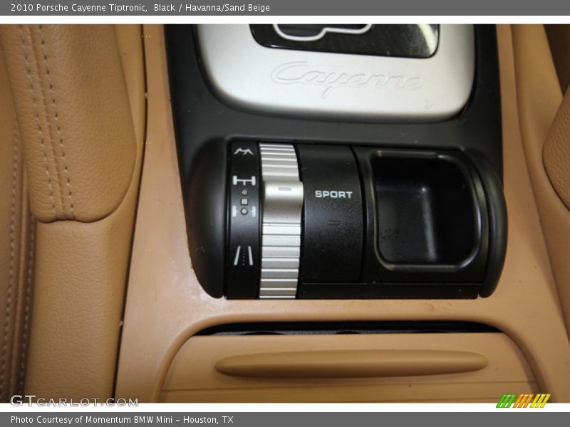 Controls of 2010 Cayenne Tiptronic