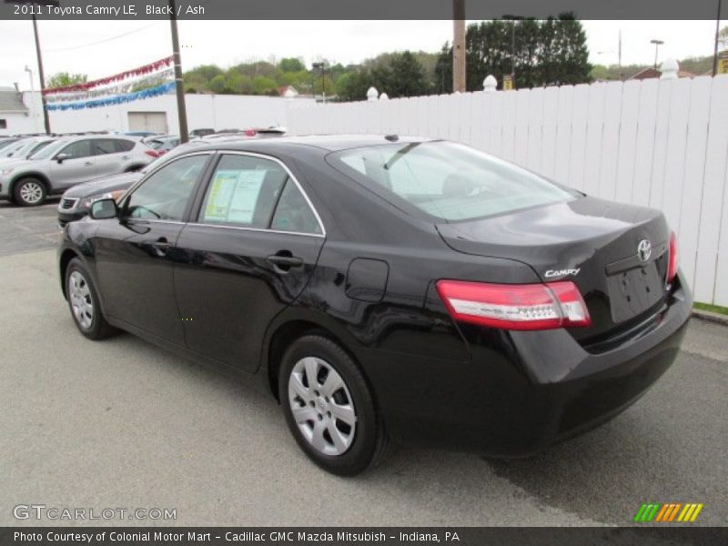 Black / Ash 2011 Toyota Camry LE