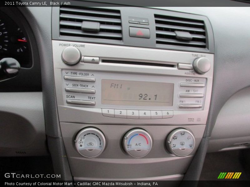 Black / Ash 2011 Toyota Camry LE