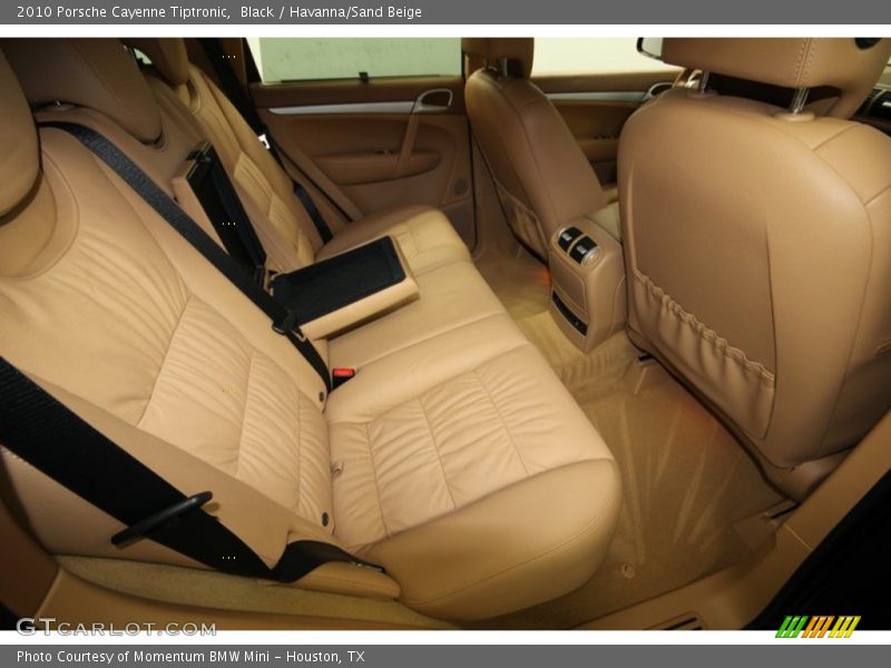 Rear Seat of 2010 Cayenne Tiptronic