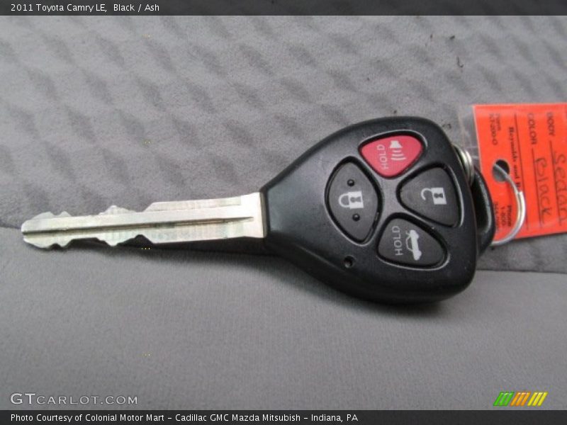 Black / Ash 2011 Toyota Camry LE