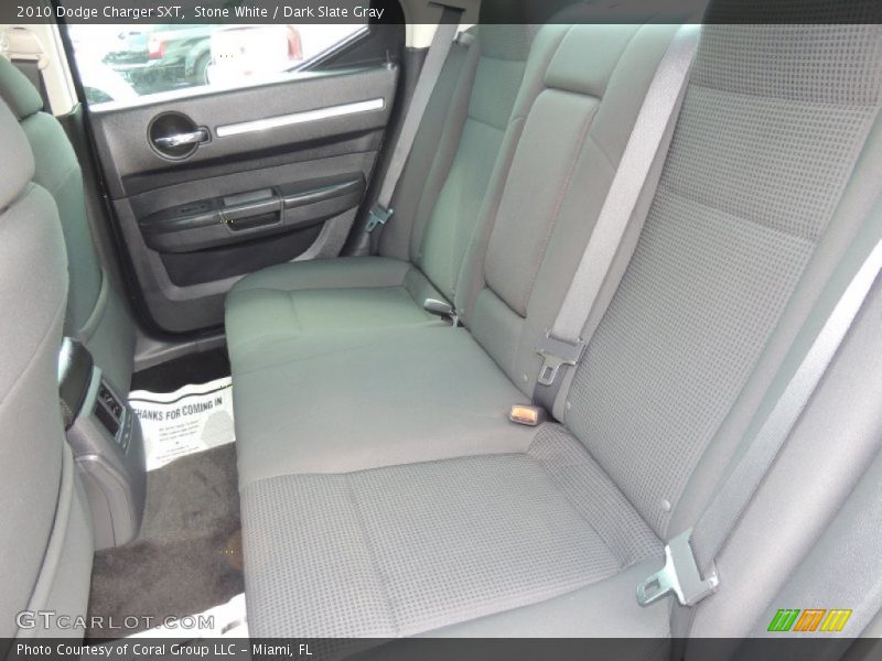 Stone White / Dark Slate Gray 2010 Dodge Charger SXT