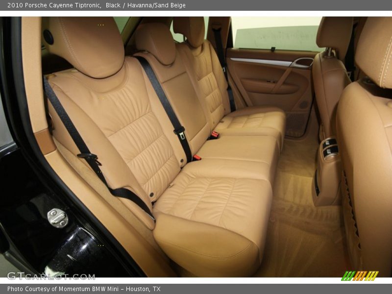 Rear Seat of 2010 Cayenne Tiptronic
