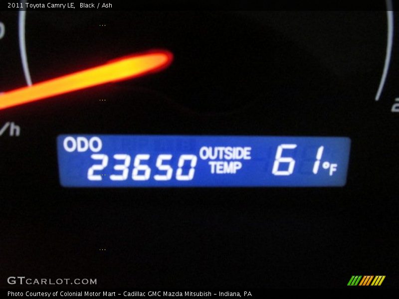 Black / Ash 2011 Toyota Camry LE