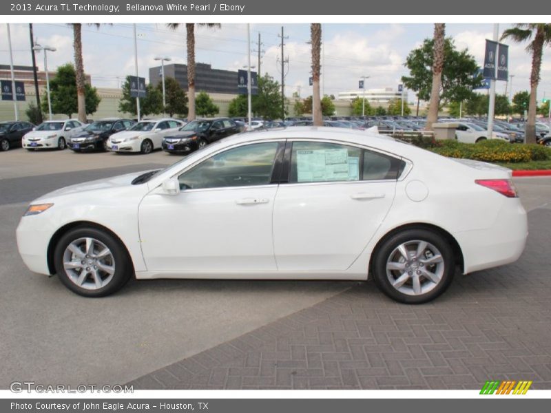 Bellanova White Pearl / Ebony 2013 Acura TL Technology