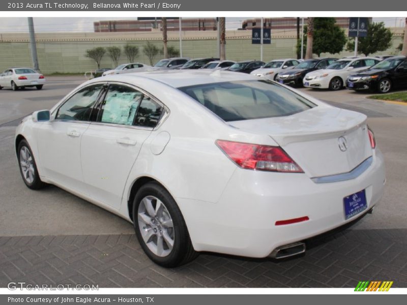 Bellanova White Pearl / Ebony 2013 Acura TL Technology