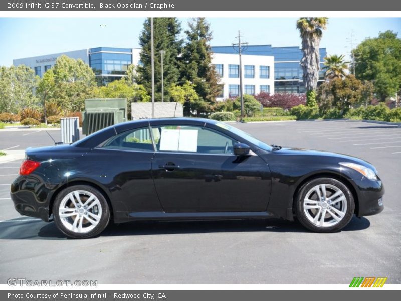  2009 G 37 Convertible Black Obsidian