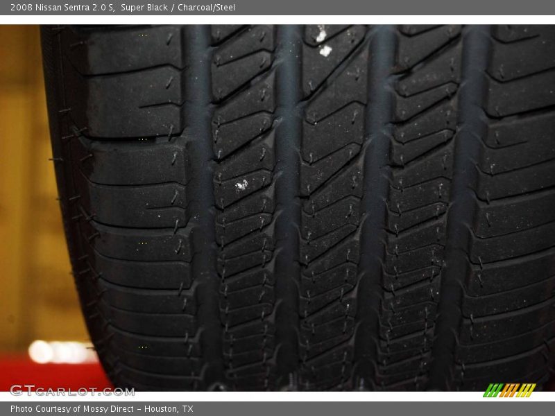 Super Black / Charcoal/Steel 2008 Nissan Sentra 2.0 S