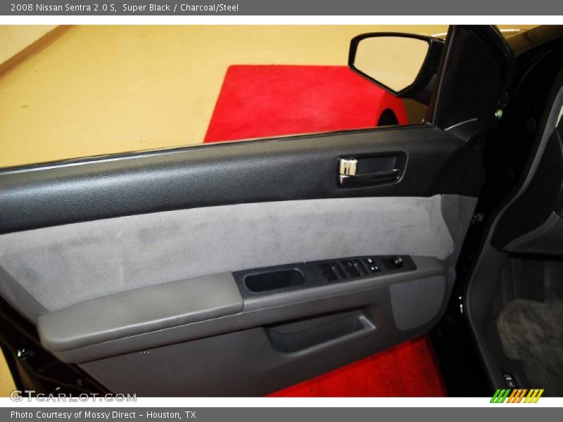 Super Black / Charcoal/Steel 2008 Nissan Sentra 2.0 S