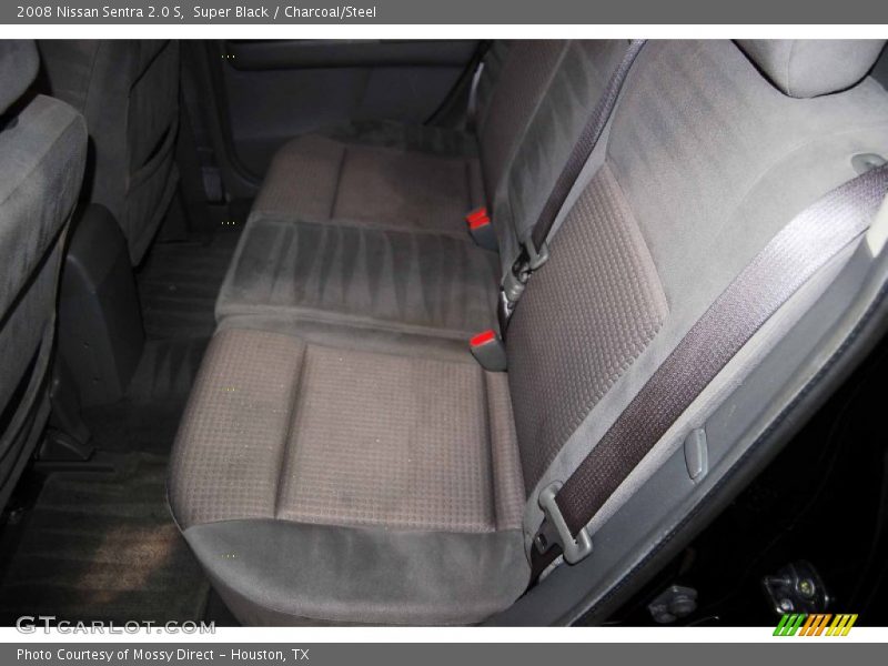 Super Black / Charcoal/Steel 2008 Nissan Sentra 2.0 S