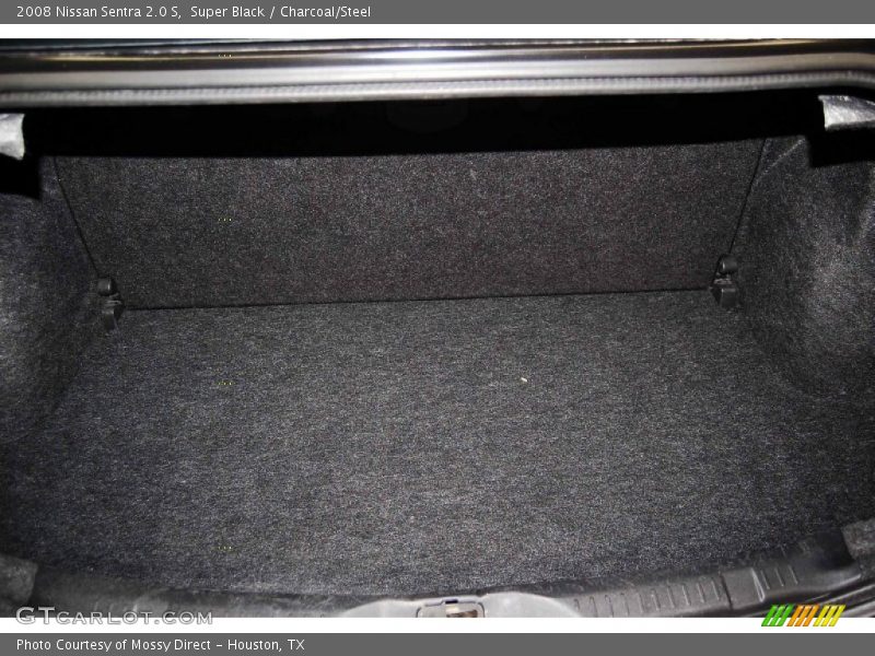 Super Black / Charcoal/Steel 2008 Nissan Sentra 2.0 S