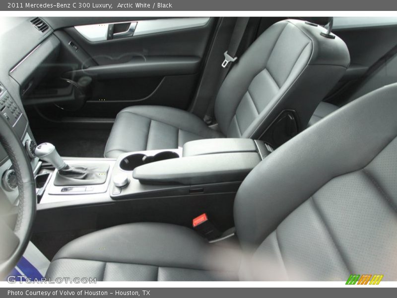 Arctic White / Black 2011 Mercedes-Benz C 300 Luxury