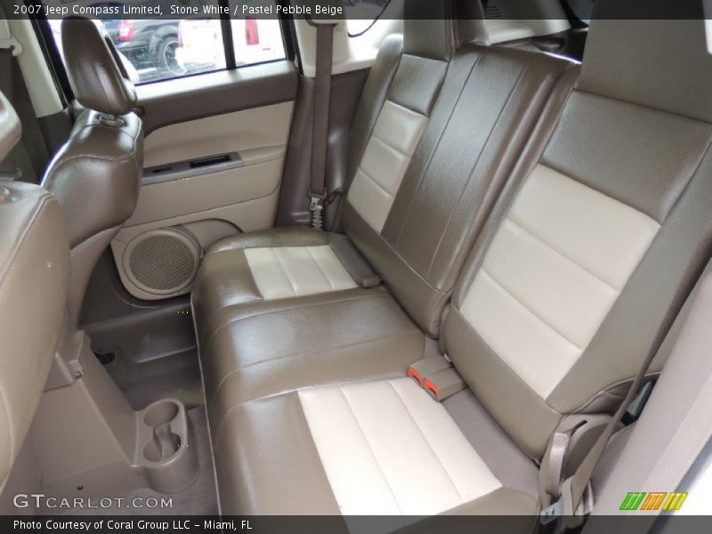 Stone White / Pastel Pebble Beige 2007 Jeep Compass Limited