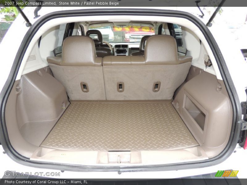 Stone White / Pastel Pebble Beige 2007 Jeep Compass Limited