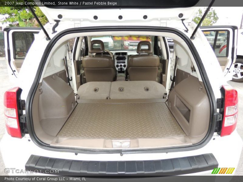 Stone White / Pastel Pebble Beige 2007 Jeep Compass Limited