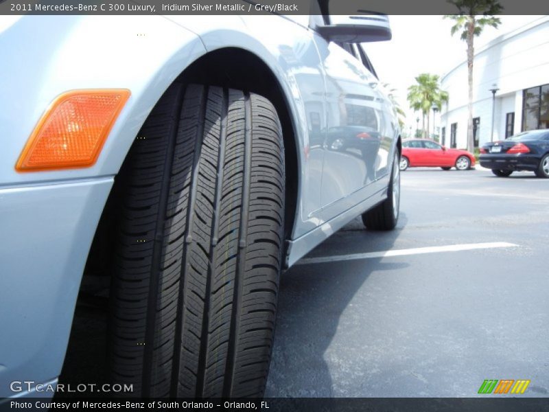 Iridium Silver Metallic / Grey/Black 2011 Mercedes-Benz C 300 Luxury