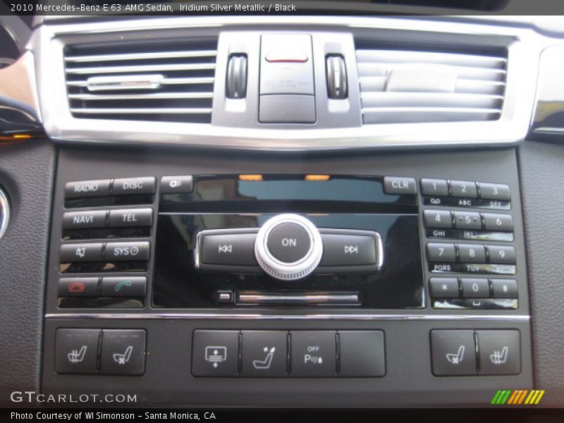 Iridium Silver Metallic / Black 2010 Mercedes-Benz E 63 AMG Sedan