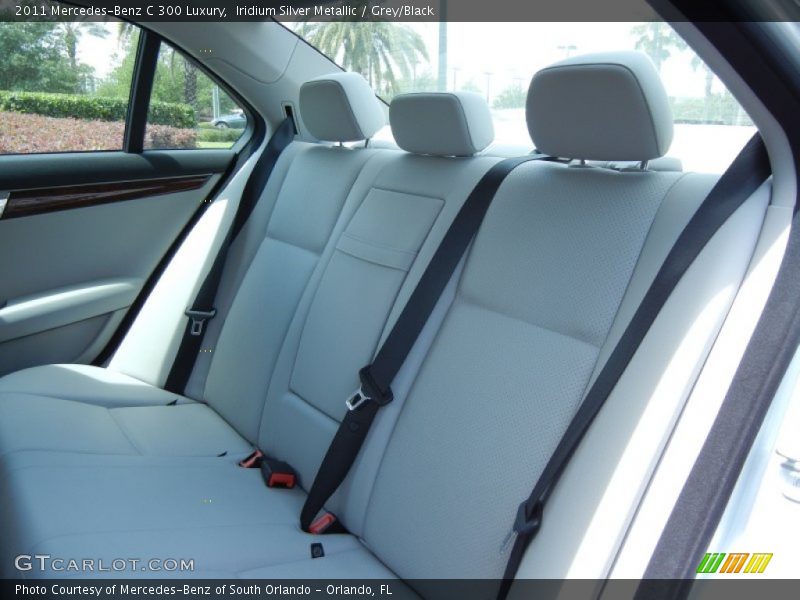 Iridium Silver Metallic / Grey/Black 2011 Mercedes-Benz C 300 Luxury
