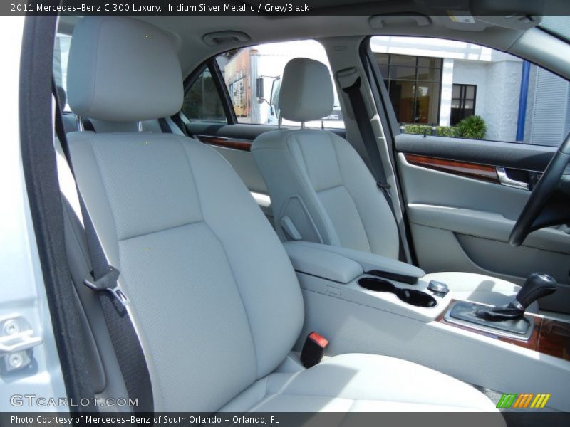 Iridium Silver Metallic / Grey/Black 2011 Mercedes-Benz C 300 Luxury