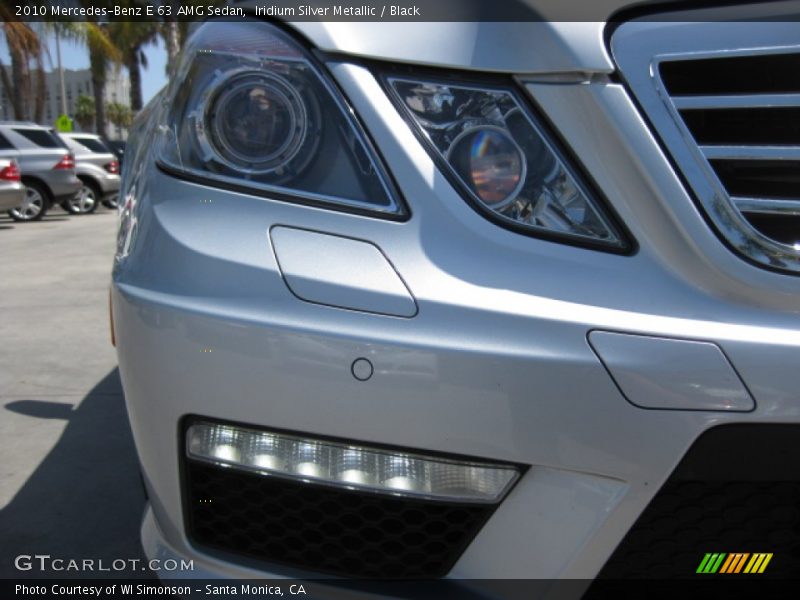 Iridium Silver Metallic / Black 2010 Mercedes-Benz E 63 AMG Sedan