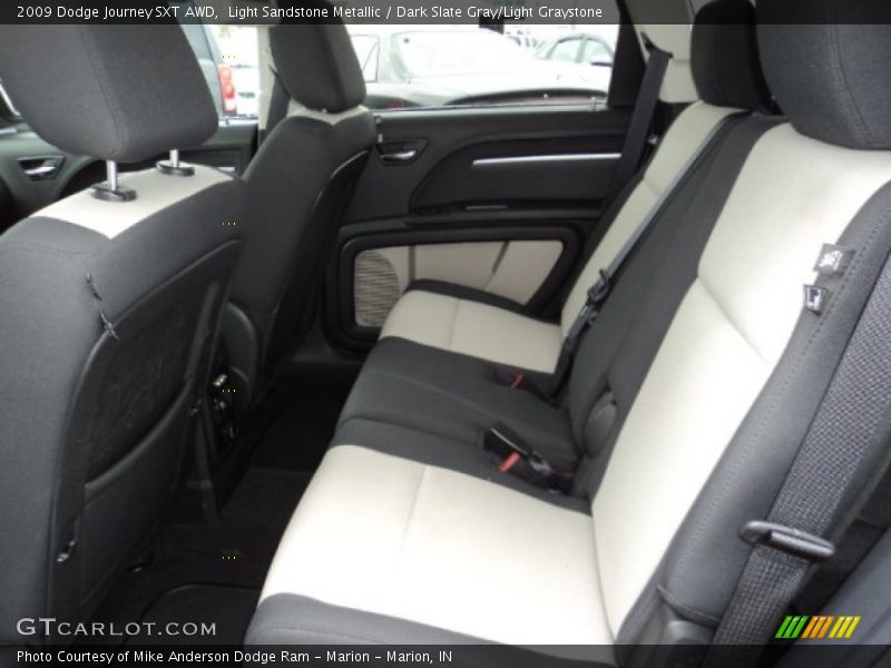 Light Sandstone Metallic / Dark Slate Gray/Light Graystone 2009 Dodge Journey SXT AWD
