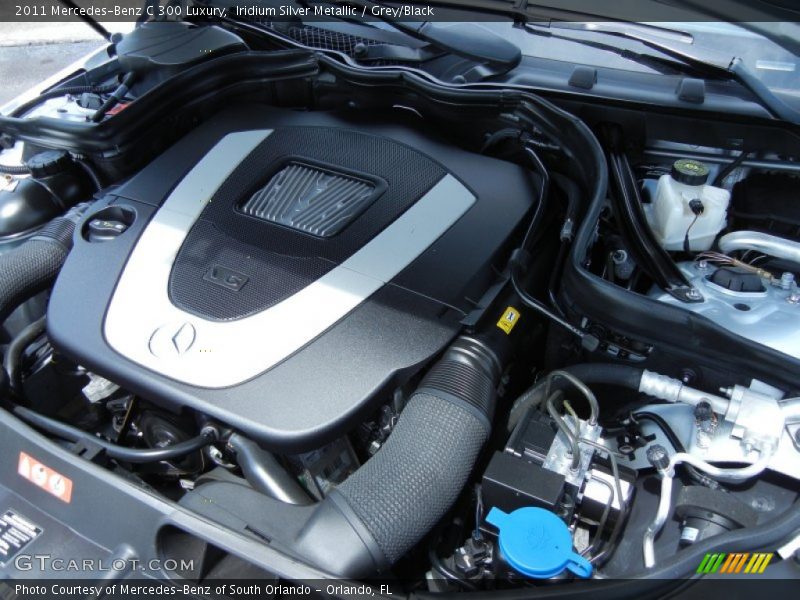 Iridium Silver Metallic / Grey/Black 2011 Mercedes-Benz C 300 Luxury