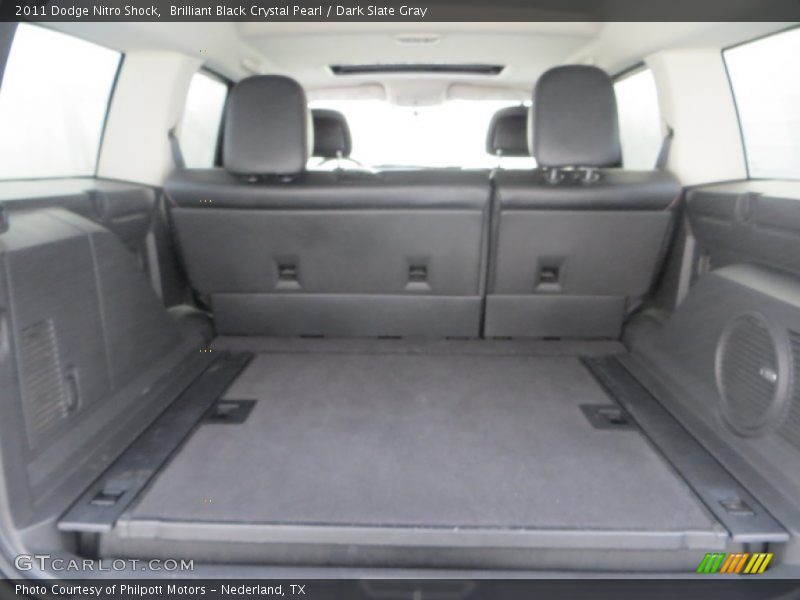 Brilliant Black Crystal Pearl / Dark Slate Gray 2011 Dodge Nitro Shock