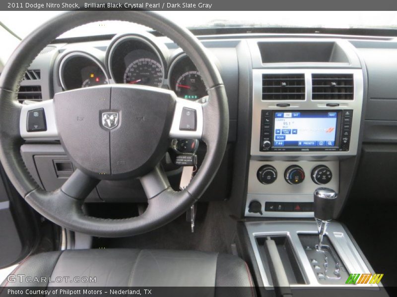 Dashboard of 2011 Nitro Shock