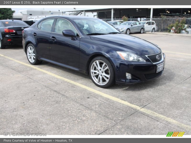 Black Sapphire Pearl / Cashmere 2007 Lexus IS 250