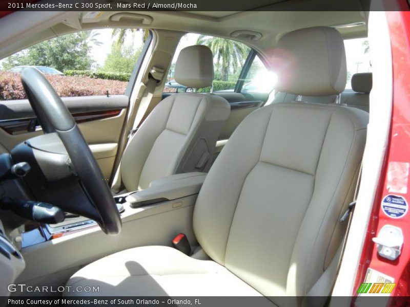 Mars Red / Almond/Mocha 2011 Mercedes-Benz C 300 Sport