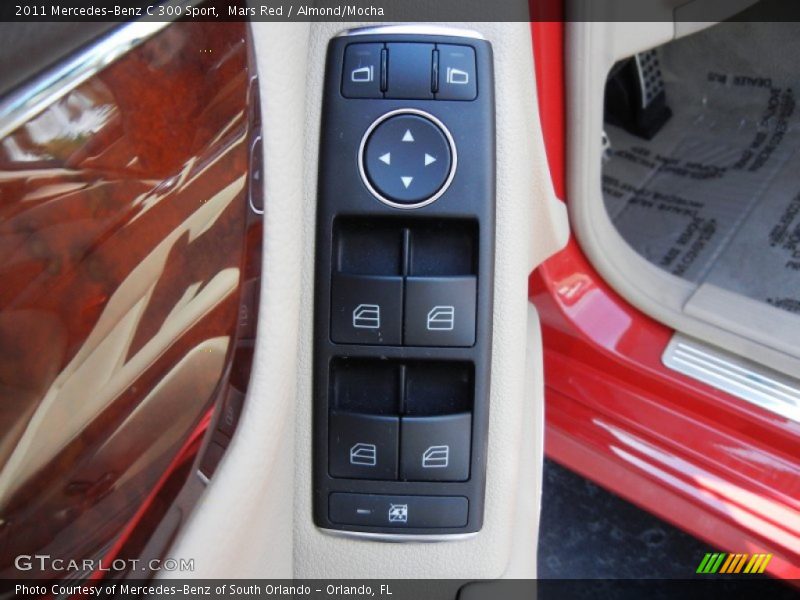 Mars Red / Almond/Mocha 2011 Mercedes-Benz C 300 Sport